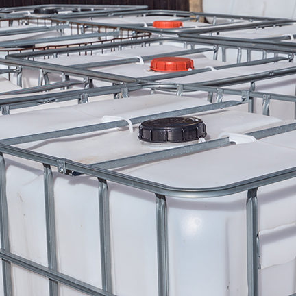 Chemistry water tank container